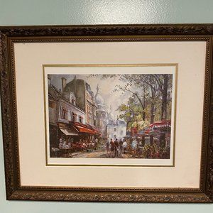 French Framed Prints Pictures (Two)